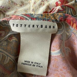 SET OF 2 Euro Shams: Pottery Barn Paisley